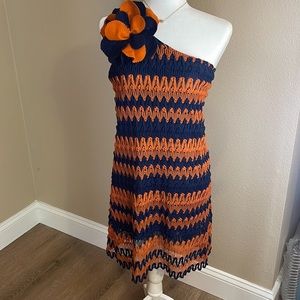 GAME DAY dress! 🏈 🧡💙 Auburn Syracuse